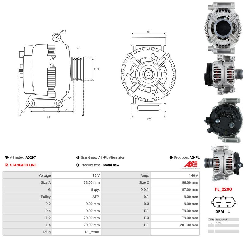 Generaator, AS-PL A0297