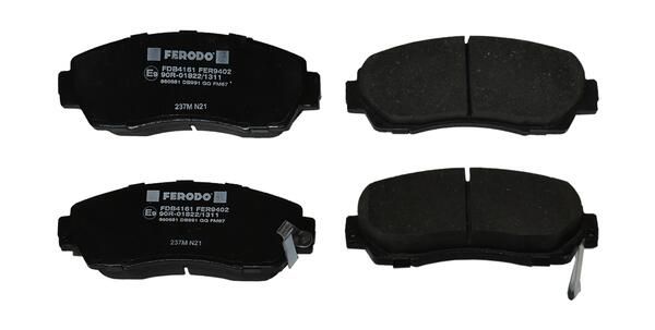 FERODO FDB4161 Brake Pad Set, disc brake