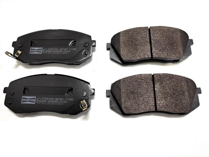 Plaquettes+de+frein+à+disque CHAMPION 572612CH
