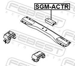 FEBEST SGM-ACTR Mounting, engine