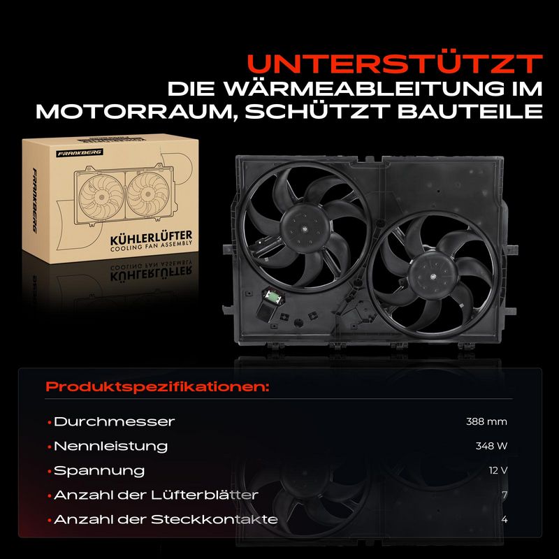Frankberg 5481FB0025702 Fan, engine cooling