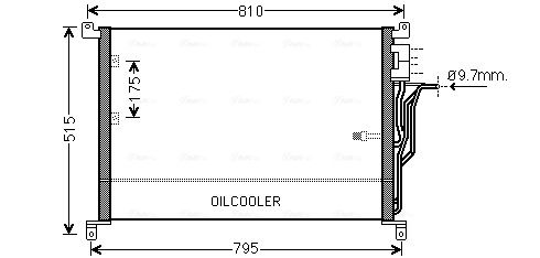 AVA QUALITY COOLING kondenzátor, klíma AI5301