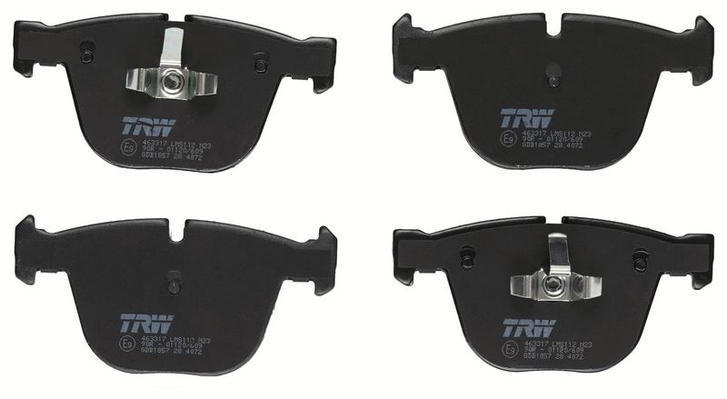 TRW GDB1857 Brake Pad Set, disc brake