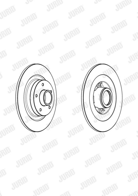 Disc frana 562974J-1 JURID