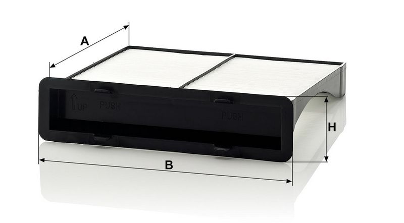 Filter, salongiõhk, MANN-FILTER CU 22 004