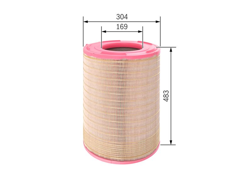 BOSCH F 026 400 540 Air Filter