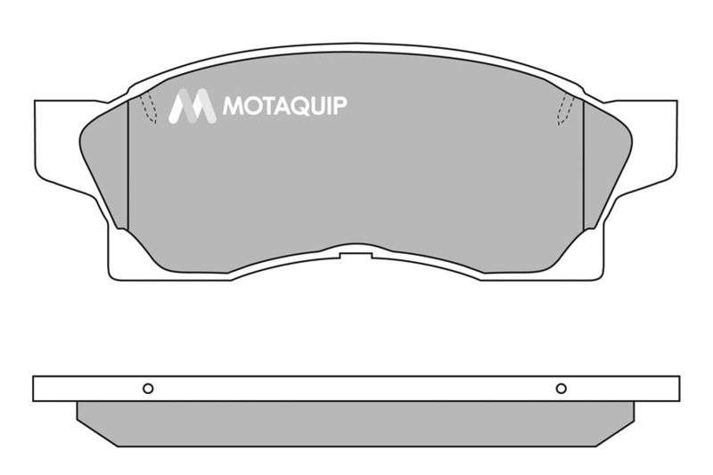 MOTAQUIP fékbetétkészlet, tárcsafék LVXL418