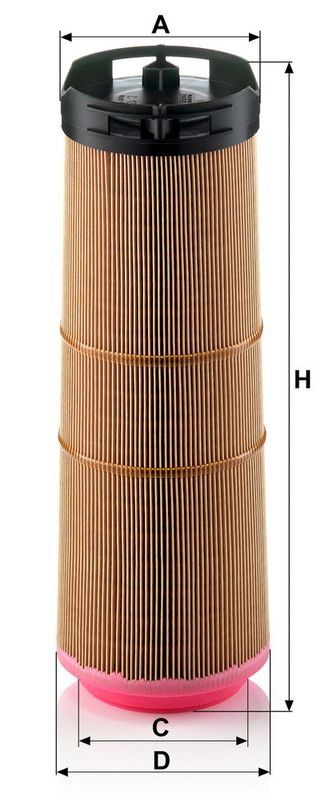 Õhufilter, MANN-FILTER C 12 133