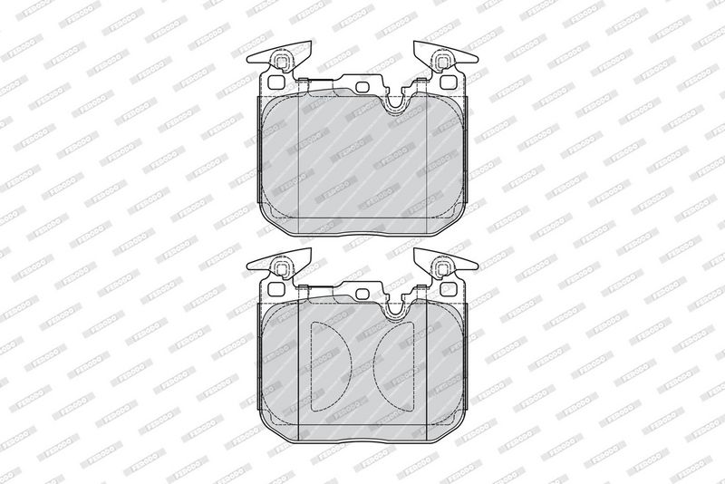 FERODO Plaquettes de frein à disque FDB4662