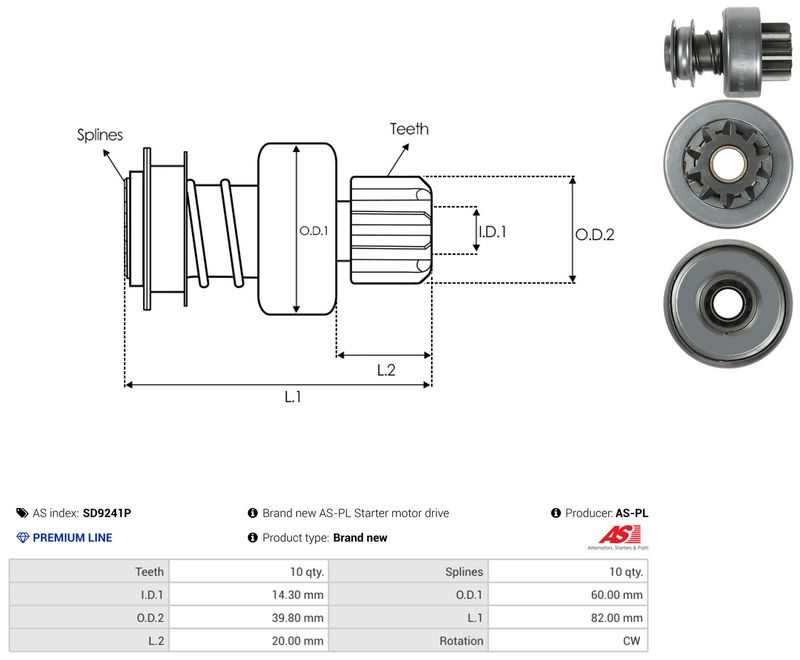 Vabajooks, starter, AS-PL SD9241P