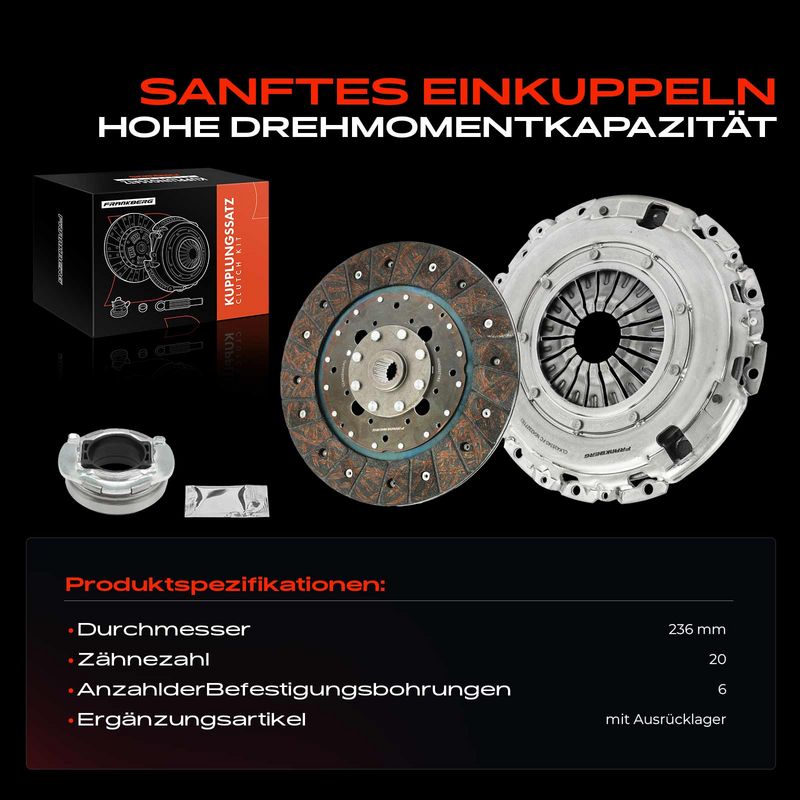 Frankberg 5481FB0028804 Clutch Kit