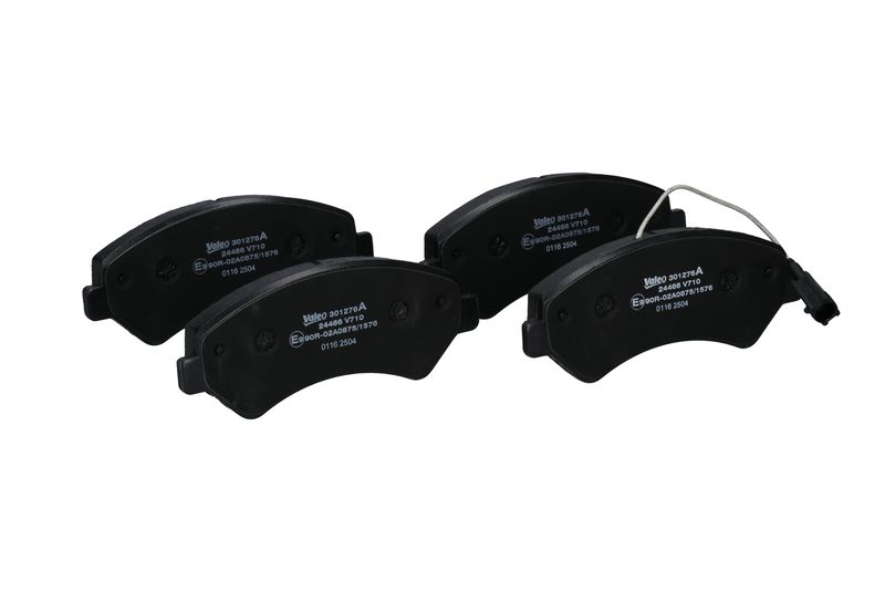 Sada brzdových destiček, kotoučová brzda 301276A