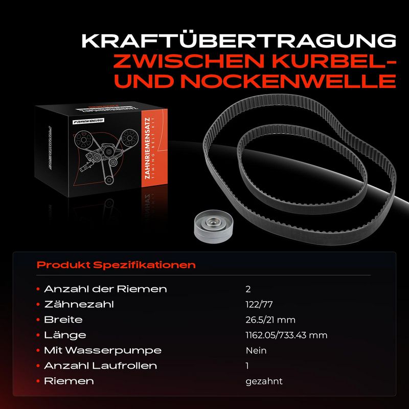 Frankberg 5481FB0020908 Timing Belt Kit
