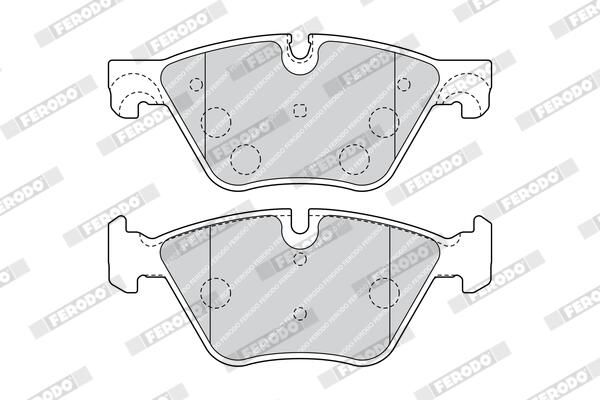 FERODO Plaquettes de frein à disque FDB4380