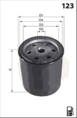 MISFAT Filtre à carburant M620