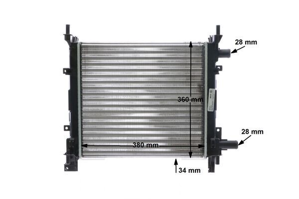 MAHLE CR 626 000S Radiator, engine cooling