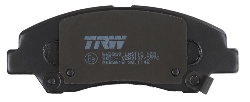 Set placute frana,frana disc GDB3618 TRW