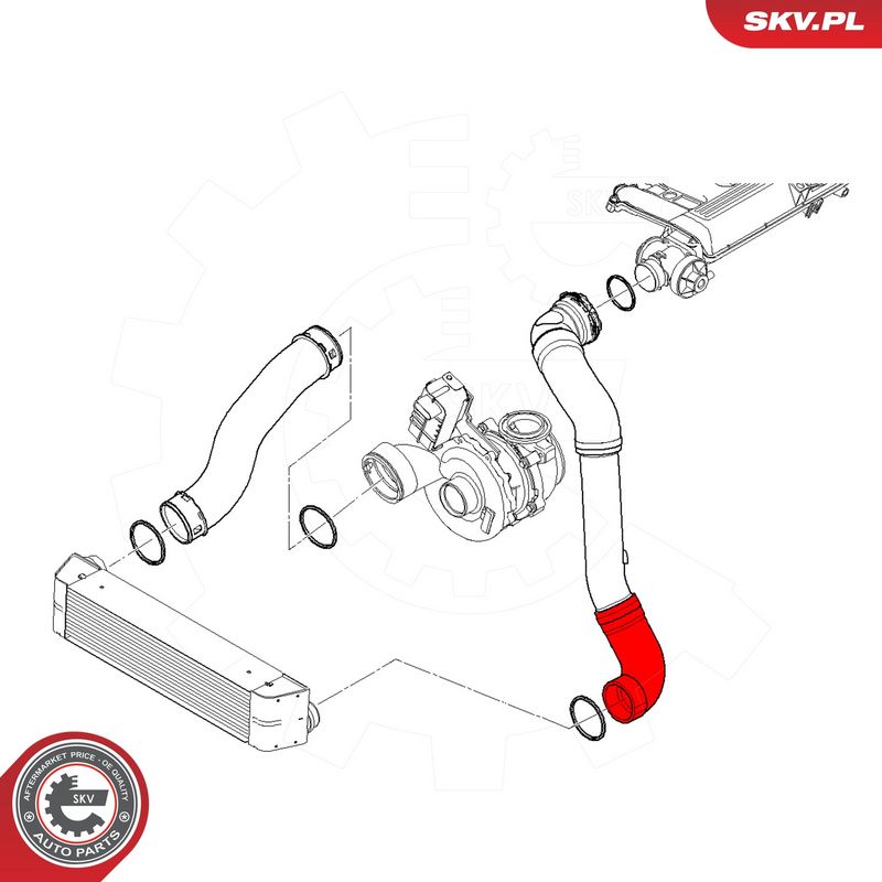 Laadimisõhu voolik, ESEN SKV 43SKV484