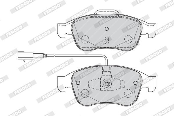 FERODO FDB4331 Brake Pad Set, disc brake