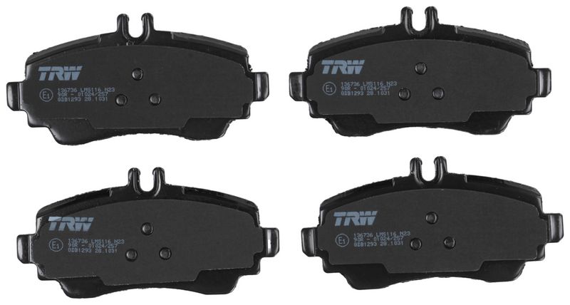 TRW GDB1293 Brake Pad Set, disc brake