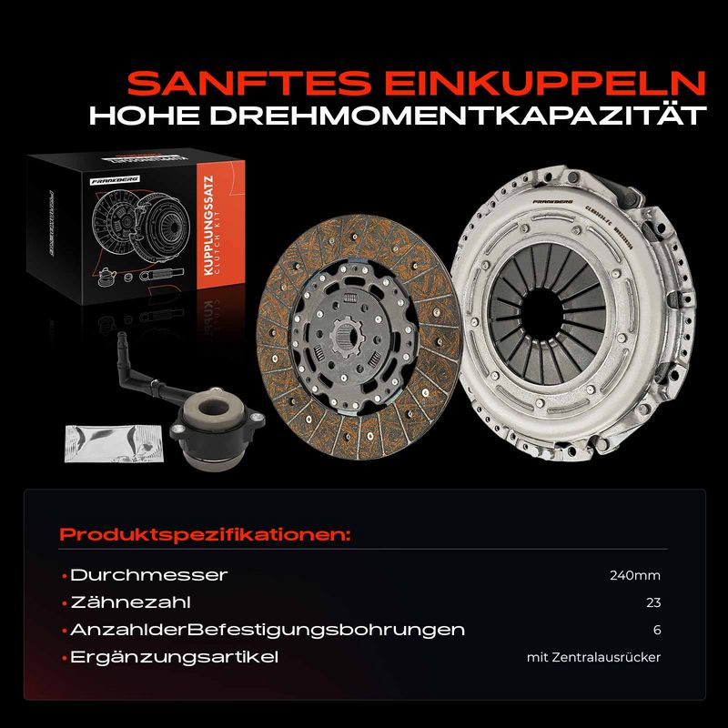 Frankberg 5481FB0037494 Clutch Kit