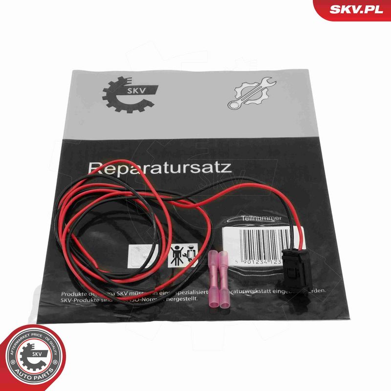 ESEN SKV 53SKV350 - Cable Repair Set, licence plate light