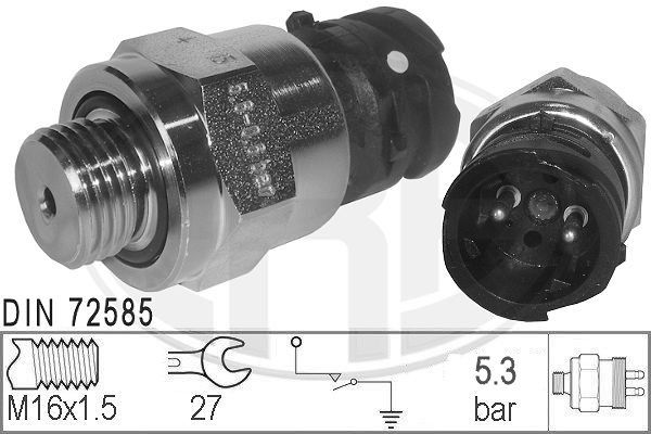 Датчик, пневматична установка, Era 330506