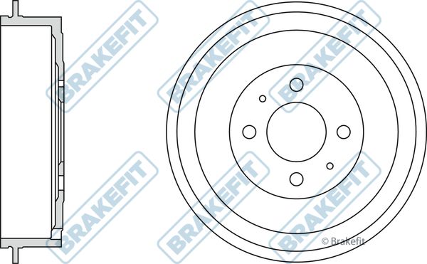 APEC Brake Drum BDR9046
