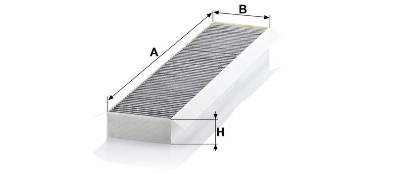 Filter, salongiõhk, MANN-FILTER CUK 5141