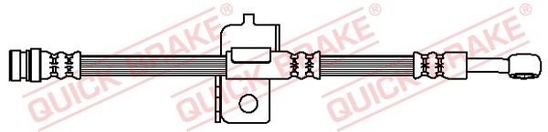 Гальмівний шланг, Quick Brake 50.895