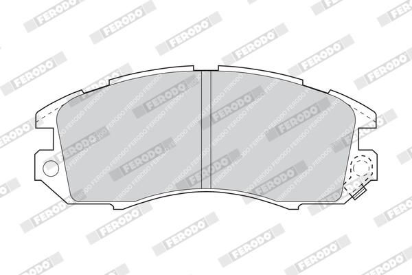 FERODO FDB789 Brake Pad Set, disc brake