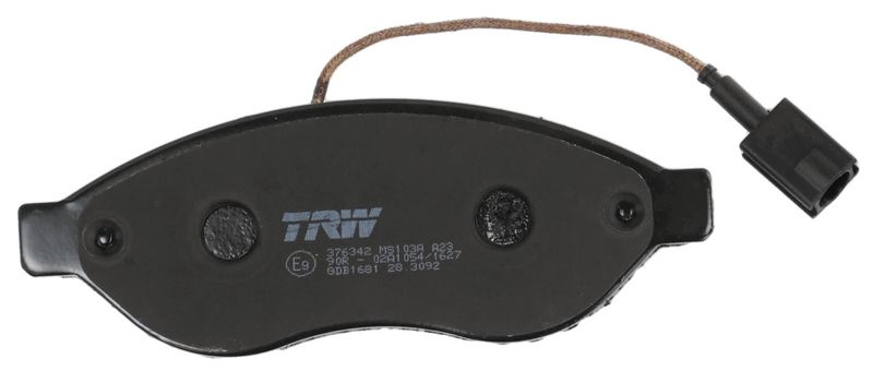 TRW GDB1681 Brake Pad Set, disc brake
