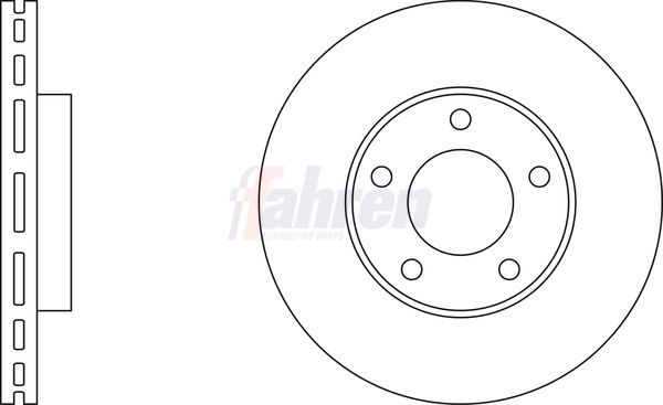 Fahren Brake Disc FBD6290