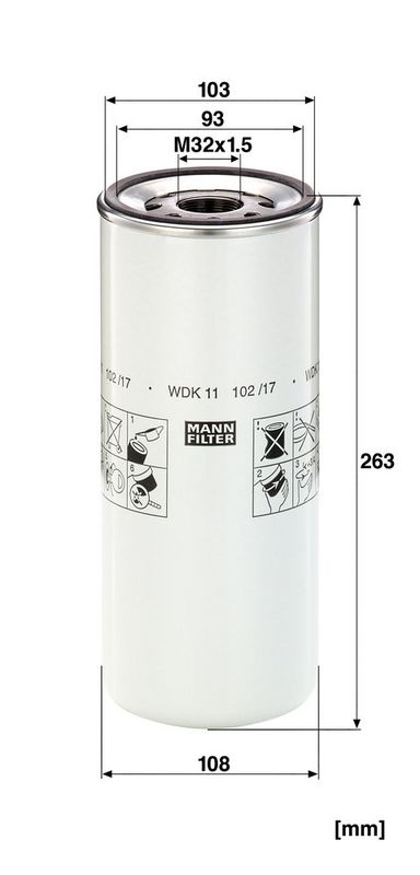 Brandstoffilter