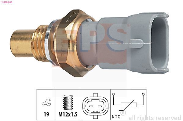 Sensor, temperatura del refrigerante