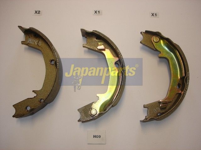 JAPANPARTS Stabdžių trinkelių komplektas