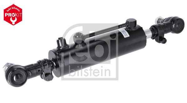 Stuurinrichting demper (lengte595mm, 210mm, met bits) past: VOLVO FH, FH II, FM, FM II 09.05-