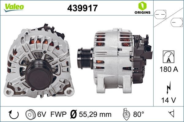 VALEO Dynamo / Alternator 439917