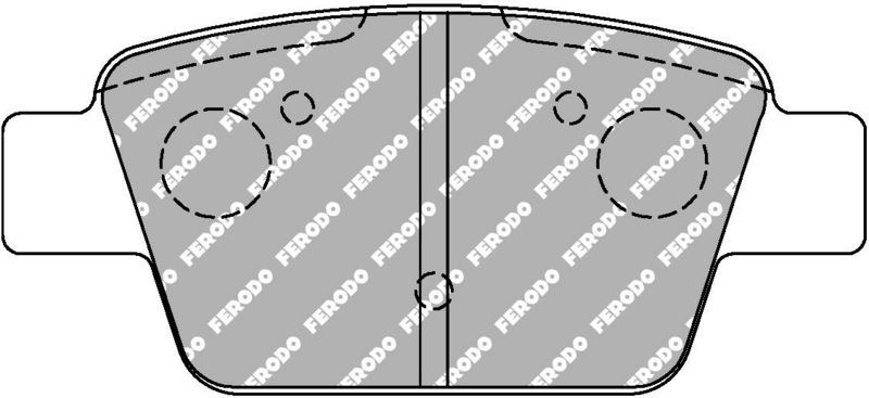 Komplet pločica, disk-kočnica FERODO RACING FCP1469R
