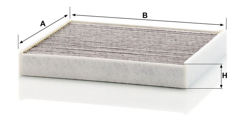 Filter, salongiõhk, MANN-FILTER CUK 2143