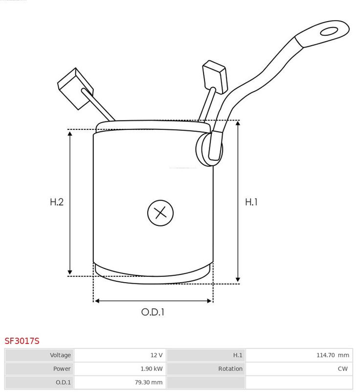 Обмотка збудження, стартер, Auto Starter SF3017S