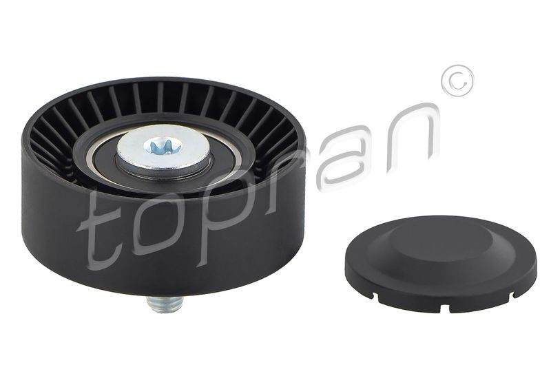 Medløberhjul, multi-V-rem