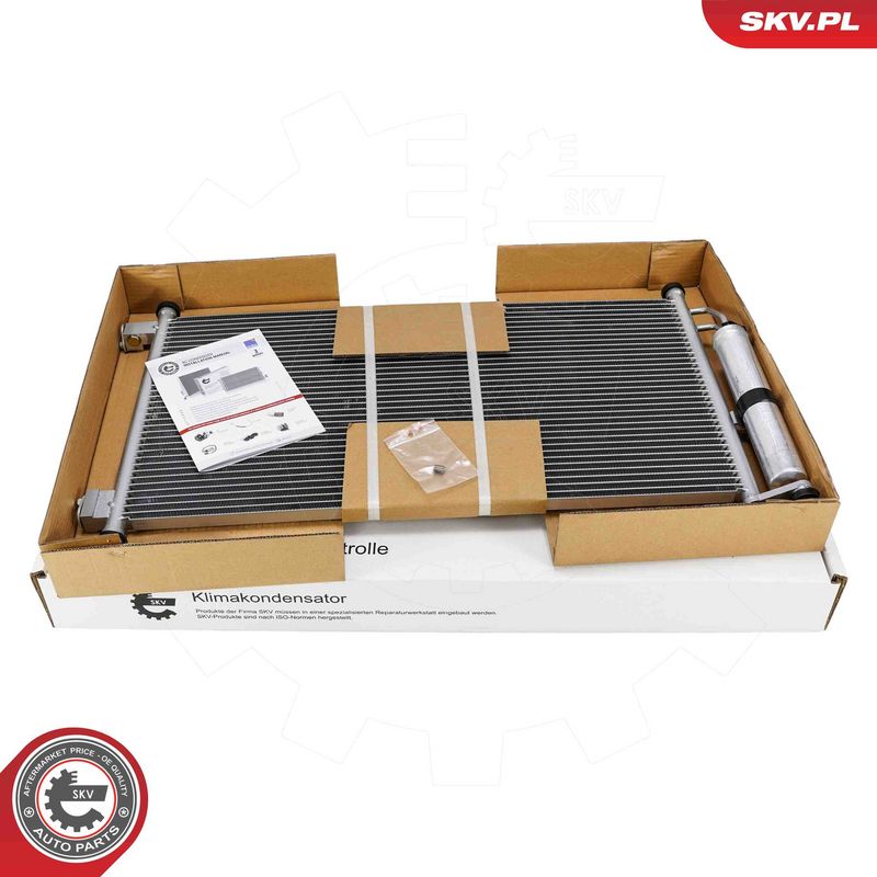 ESEN SKV 86SKV082 Condenser, air conditioning