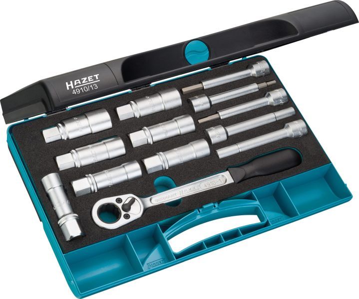 Set chei tubulare, rulment sarcina suport arc HAZET 4910/13