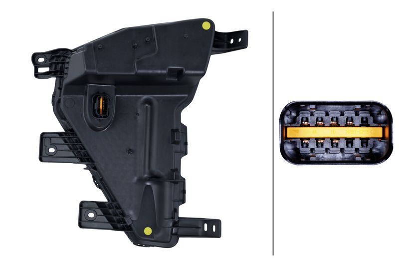 Dagrijlichten Rechts (LED, lichtfuncties: dagrijlichten, positielichten) past: MITSUBISHI ASX II 09.22-