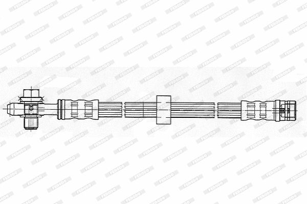 Гальмівний шланг, Ferodo FHY2223