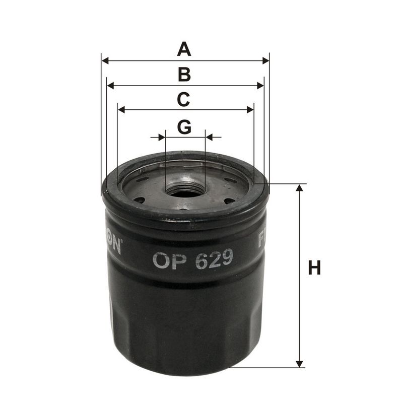 Õlifilter, FILTRON OP 629