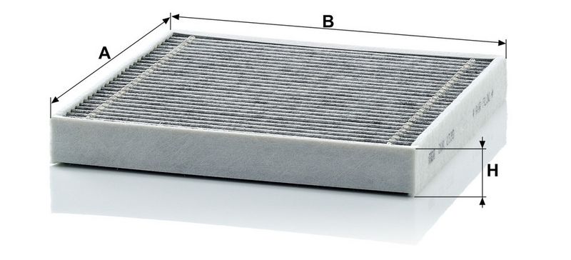 Filter, salongiõhk, MANN-FILTER CUK 2339