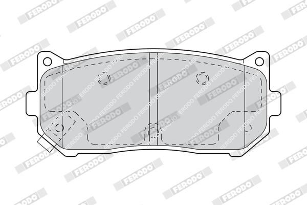 FERODO Plaquettes de frein à disque FDB1569