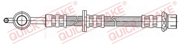 Гальмівний шланг, Quick Brake 58.999